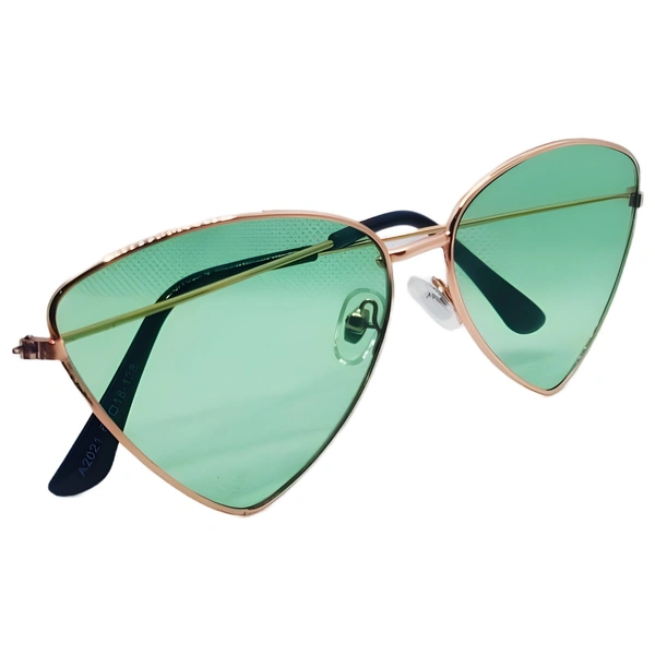 🍃 MALUKKS Premium Class Limited Edition Leaf Green Sunglasses - Refreshing Elegance Unisex - Free Size, Leaf Green
