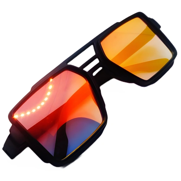 🍊 MALUKKS Starting Class Special Edition Tangy Orange Sunglasses - Kickstart Your Stylish Journey Boys - Tangy Orange, Free Size