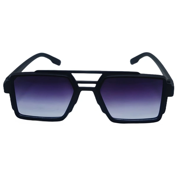 Viral Reels Square Sunglasses - Trendsetting Style from MALUKKS Boys - Free Size, Scampi