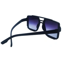 Viral Reels Square Sunglasses - Trendsetting Style from MALUKKS Boys - Free Size, Scampi