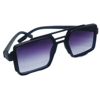 Viral Reels Square Sunglasses - Trendsetting Style from MALUKKS Boys - Free Size, Scampi