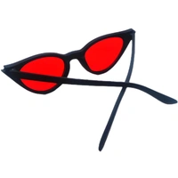 ♥️Red Blood Shade Special Edition Premium Class Round Sunglasses by MALUKKS - Unbeatable Style Girls - Free Size, Red Blood