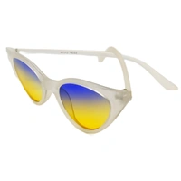 "Rainbow Special Edition Premium Class Round Sunglasses by MALUKKS - Stand Out in Style Girls" - Free Size