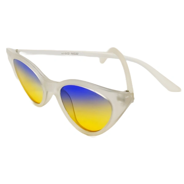 "Rainbow Special Edition Premium Class Round Sunglasses by MALUKKS - Stand Out in Style Girls" - Free Size