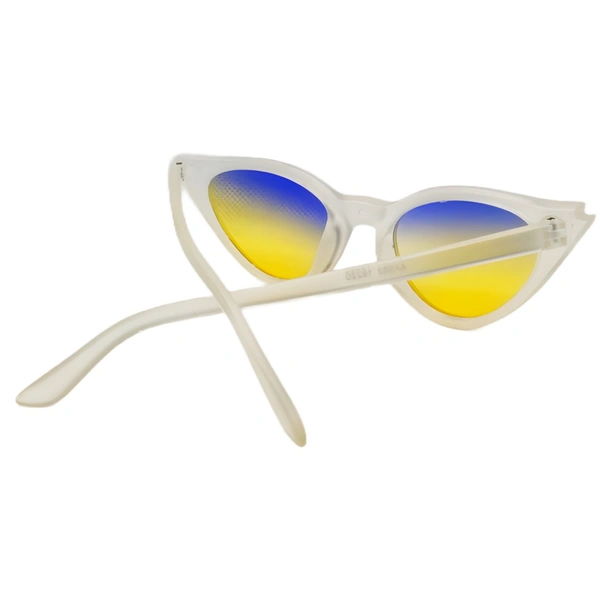 "Rainbow Special Edition Premium Class Round Sunglasses by MALUKKS - Stand Out in Style Girls" - Free Size