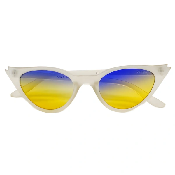 "Rainbow Special Edition Premium Class Round Sunglasses by MALUKKS - Stand Out in Style Girls" - Free Size