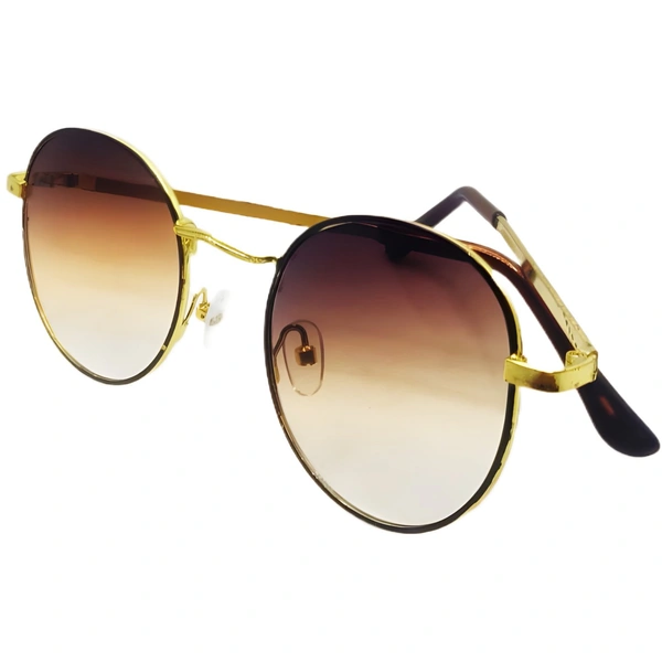 MALUKKS Luxury Class Limited Edition Brown Sunglasses - Timeless Style & Opulence Unisex - Brown, Free Size
