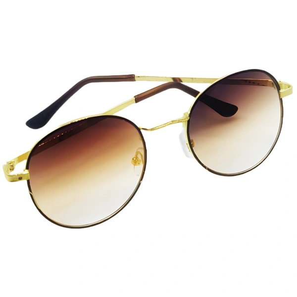 MALUKKS Luxury Class Limited Edition Brown Sunglasses - Timeless Style & Opulence Unisex - Brown, Free Size