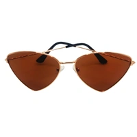 "🌟 MALUKKS Limited Edition Brown Shade Rose Gold Sunglasses Unisex 😎" - Brown, Free Size
