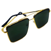 "🌟 MALUKKS Premium Gold & Black Limited Edition Sunglasses Unisex 😎" - Black, Free Size