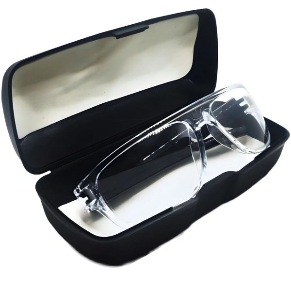 "Clear Vision: MALUKKS Starting Class Transparent Sporty Sunglasses - Limited Edition" - Free Size