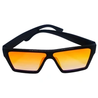 "🔥 Radiant Orange Glow: MALUKKS Demanding Model Starting Class Sunglasses 🕶️" - Orange, Free Size