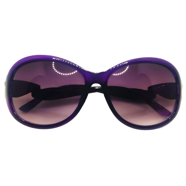 "🌈 MALUKKS Demanding Model Transparent Gray Limited Edition Sunglasses 😎" - Purple, Free Size