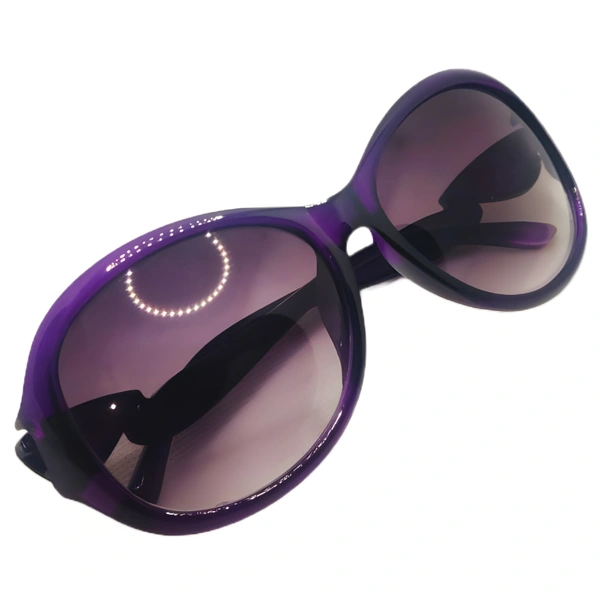 "🌈 MALUKKS Demanding Model Transparent Gray Limited Edition Sunglasses 😎" - Purple, Free Size