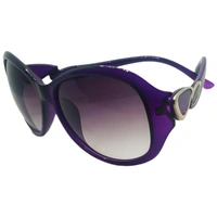 "🌈 MALUKKS Demanding Model Transparent Gray Limited Edition Sunglasses 😎" - Purple, Free Size