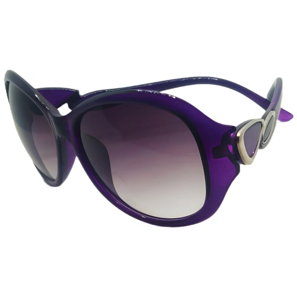 "🌈 MALUKKS Demanding Model Transparent Gray Limited Edition Sunglasses 😎" - Purple, Free Size