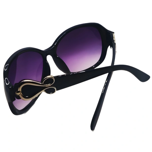"🌟 Exclusive Limited Edition Ladies' Purple Shade Sunglasses by MALUKKS 😎" - Purple, Free Size