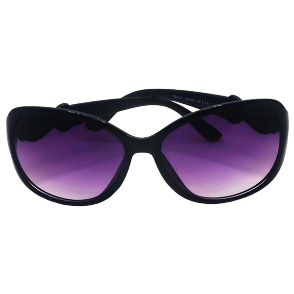 "🌟 Exclusive Limited Edition Ladies' Purple Shade Sunglasses by MALUKKS 😎" - Purple, Free Size