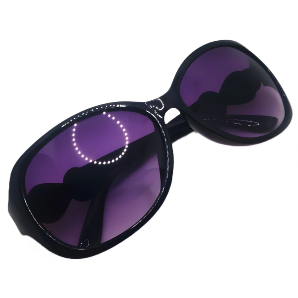 "🌟 Exclusive Limited Edition Ladies' Purple Shade Sunglasses by MALUKKS 😎" - Purple, Free Size