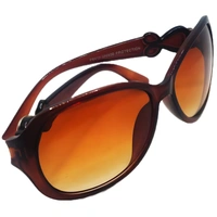 "Elevate Ladies' Style with MALUKKS 🌟 Starting Class Trendy Brown Sunglasses 😎👩‍🦰" - Brown, Free Size