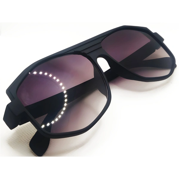🌟 "Trendy Shades: Matt Finish Black Sunglasses – Exclusive and Stylish" 😎🖤 - Black, Free Size