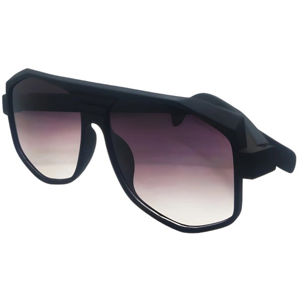 🌟 "Trendy Shades: Matt Finish Black Sunglasses – Exclusive and Stylish" 😎🖤 - Black, Free Size