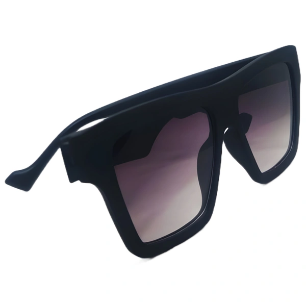 😎 "Exclusive 'Thunder' Matt Finish Sunglasses - Elevate Your Style with MALUKKS" 🌩️🖤🇮🇳 - Thunder, Standard