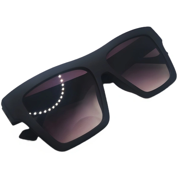 😎 "Exclusive 'Thunder' Matt Finish Sunglasses - Elevate Your Style with MALUKKS" 🌩️🖤🇮🇳 - Thunder, Standard