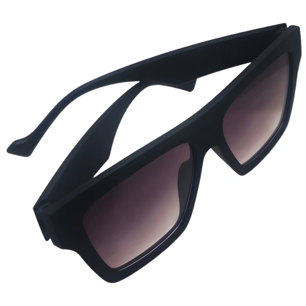 😎 "Exclusive 'Thunder' Matt Finish Sunglasses - Elevate Your Style with MALUKKS" 🌩️🖤🇮🇳 - Thunder, Standard