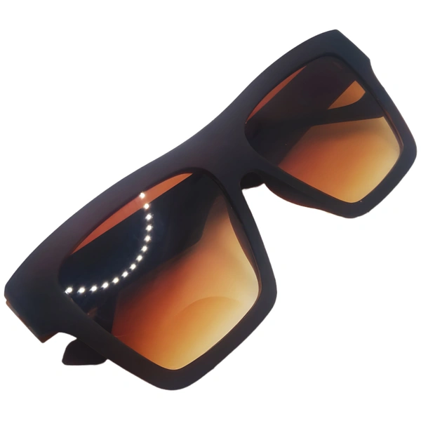😎 "Unleash Your Style with MALUKKS 'Trendy Brown' Matte Finish Sunglasses - Exclusively on MALUKKS" 🌟🕶️🇮🇳 - Brown, Standard