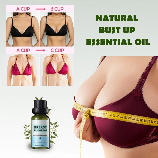 Nechural Bust Up Essential Oil  - White