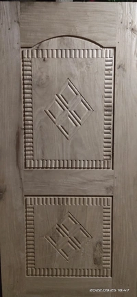 Gamari Wood Door  - Baja White, 7×3