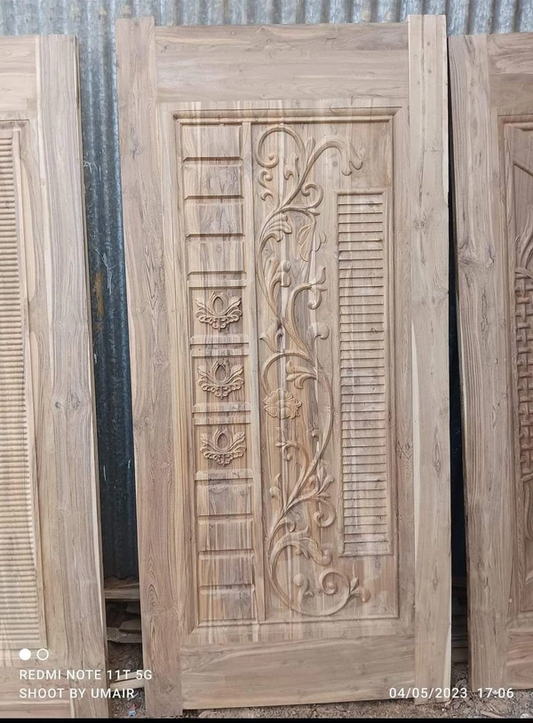 Full Flow Door  - Nutmeg Wood Finish, 78×36, 34
