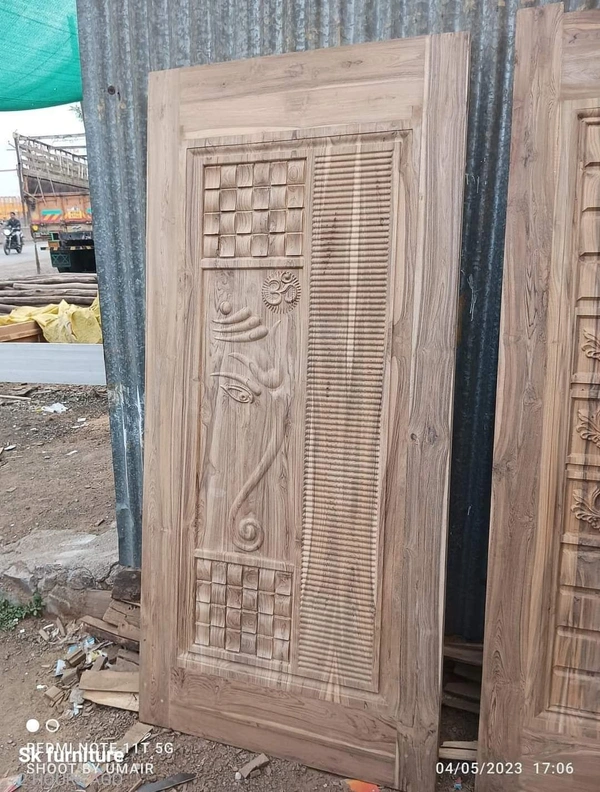 Full Flow Door  - Nutmeg Wood Finish, 78×36, 34