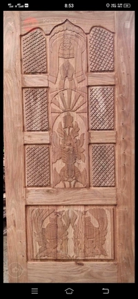 Sisu Barma Door  - Nutmeg Wood Finish, 7×3, 30