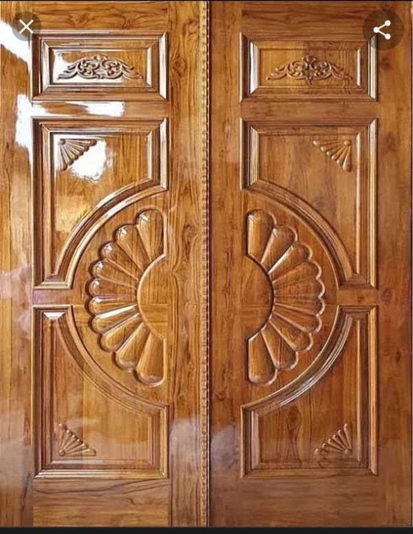 Gamari Goole Door  - Tangerine, 7×4, 34