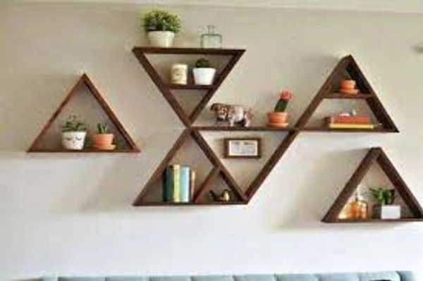 Wall Disiner Wood Stand 