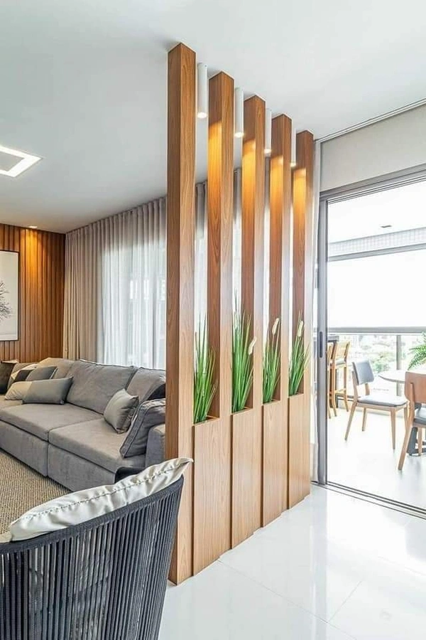 Gamari Wood Meterial Interior Designe