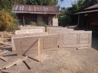 Gamari Sample Door  - Gold, 1.5 Ins