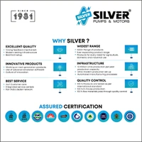 Silver SILVER Major  Self Primming PumpCentrifugal Water Pump  - 0.5HP