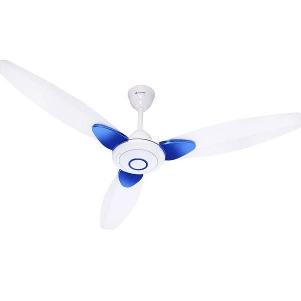 Candes Florence 400rpm  Anti Dust Ceiling Fan, Sweep: 1200 mm - White Blue