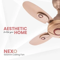 Candes Nexo Ultra High Speed 4 Blade Ceiling Fan, Sweep: 600 mm - Broken Gold