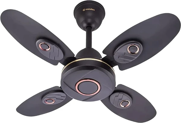 Candes Nexo Ultra High Speed 4 Blade Ceiling Fan, Sweep: 600 mm - Coffee Brown