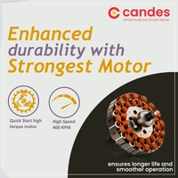 Candes Star 400rpm Anti Dust Decorative Ceiling Fan, Sweep: 1200 mm - Brown