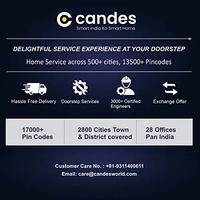 Candes HD Ready LED TV 2021 Edition Frameless - CTPL24EFN, 24 Inch