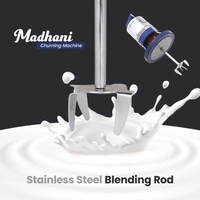 Candes 12L 125W Stainless Steel Electric Blue & White Madhani Churning Machine