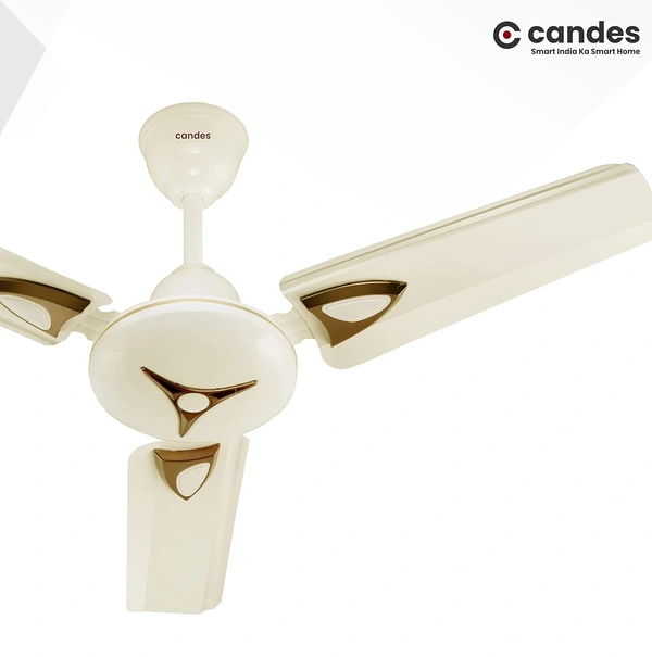 Candes Amaze 440rpm Anti Dust Ceiling Fan, Sweep: 900 mm - Ivory