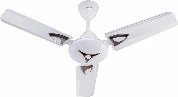 Candes Amaze 440rpm Anti Dust Ceiling Fan, Sweep: 900 mm - White