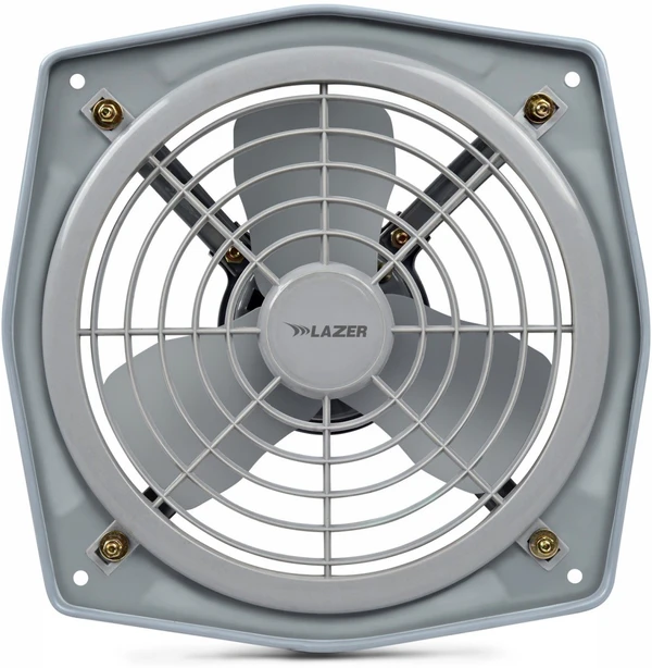 Lazer Oxygen Reversible 80W 2200rpm Grey 3 Blade Fresh Air Exhaust Fan - 225mm