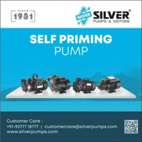 Silver SILVER Prince Plus - Self Primming PumpCentrifugal Water Pump SILVER - 0.5HP